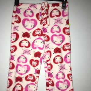 Kids hello kitty Pj pants. Size 8